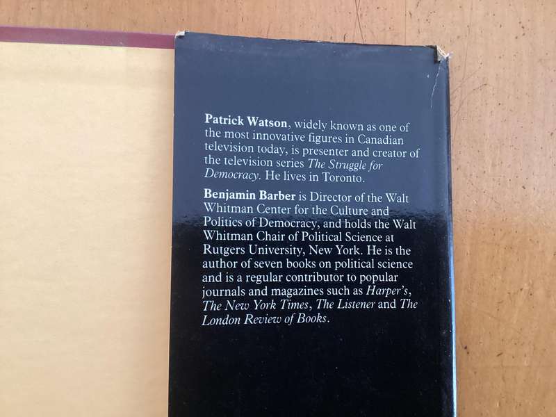 The Struggle For DEMOCRACY. Hardcover coffee-table book. V Good condition.