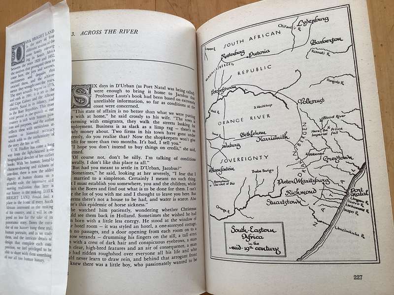 DARK BRIGHT LAND (first published 1955). Hardcover in a VG condition.