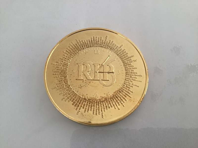 LIVERPOOL FC. 21st anniversary commemorative medal  (dedicated to the 96).