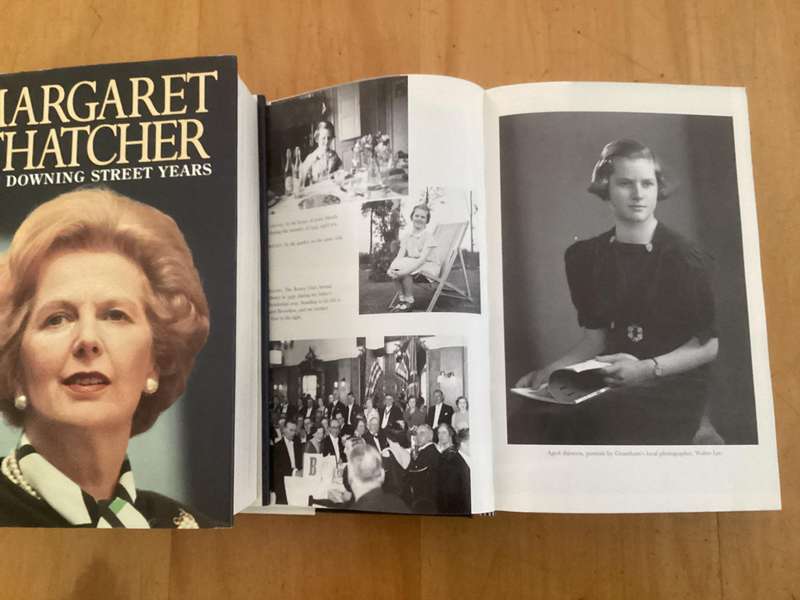 MARGARET THATCHERS Two volume set, in an excellent condition.