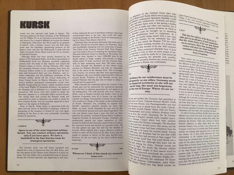 THERISE AND FALL OF THE THIRD REICH. Illustrated chronicles of Hitlers life and times 1917 - 1945.