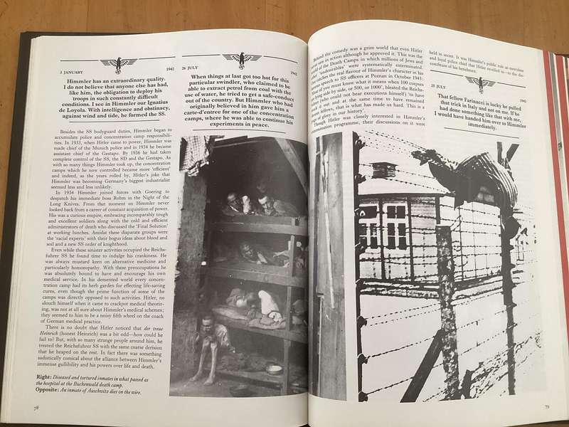 THERISE AND FALL OF THE THIRD REICH. Illustrated chronicles of Hitlers life and times 1917 - 1945.