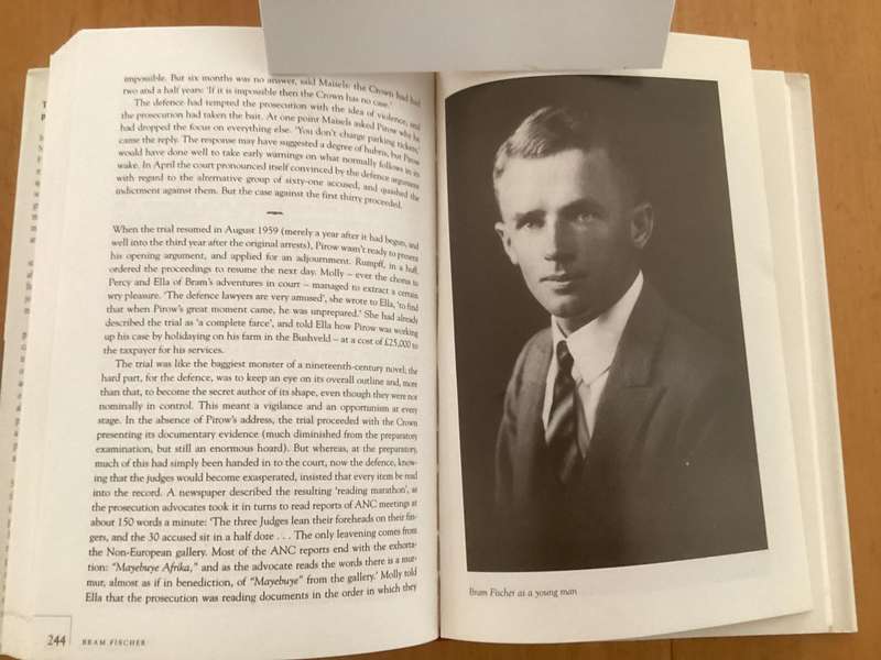 BRAAM FISCHER An Afrikaner Revolutionary. Hardcover in VGood + condition.