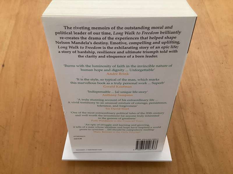 LONG WALK TO FREEDOM. Paperback, unread.