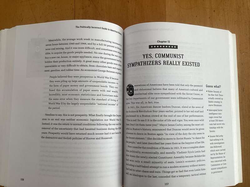 AMERICAN HISTORY. The Politically INCORRECT Guide.