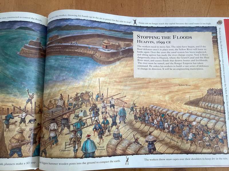 CHINA through TIME. Beautifully illustrated DK hardback, large format in excellent condition.