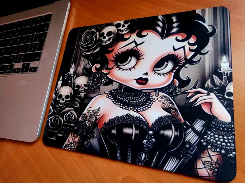 Betty Boop Square Mousepad
