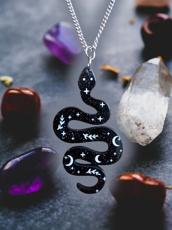 Witchy Snake Necklace