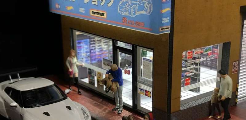 G Fans Hobby Shop Diorama 1/64 scale