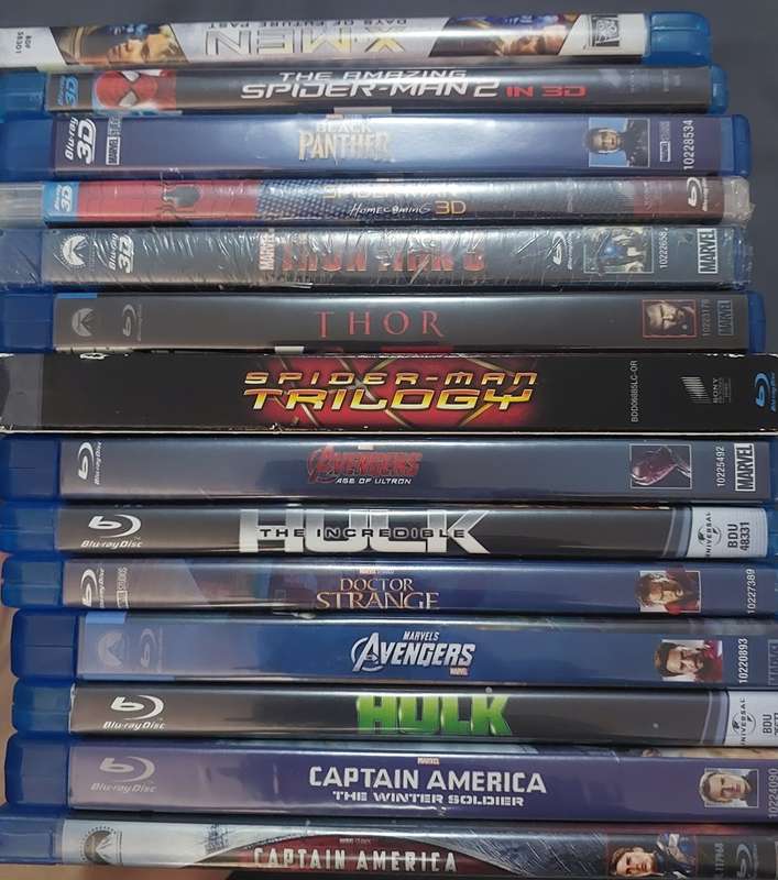 BLU-RAY Marvel Collection (16 movies)