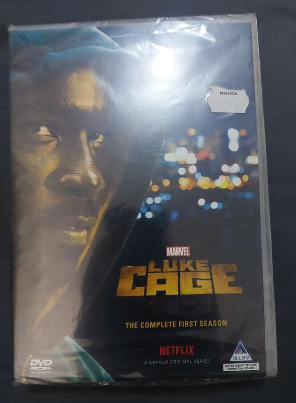 DVD Marvels Luke Cage season 1