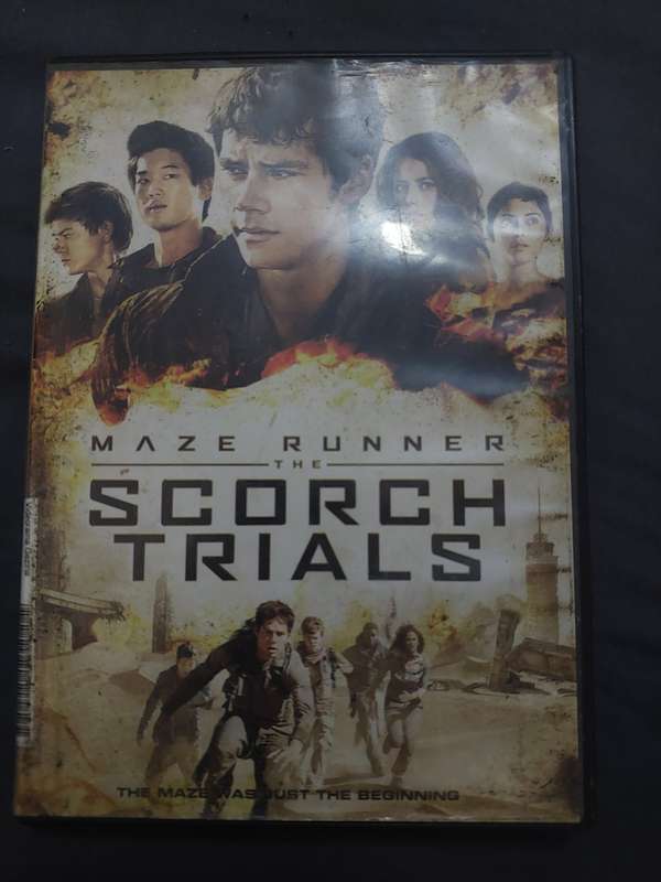 DVD Maze runner scorch trails