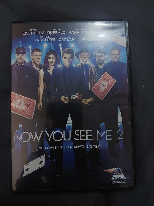 DVD Now you see me 2