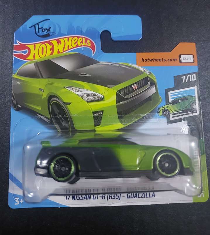 Hot Wheels '17 Nissan GTR (R35) Guaczilla