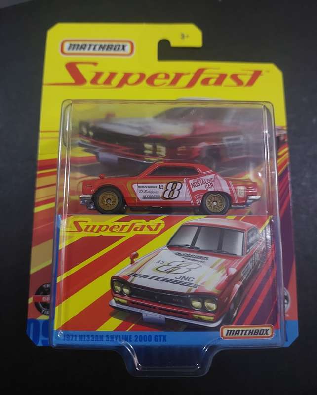 Matchbox Superfast 1971 Nissan Skyline 2000 GTX
