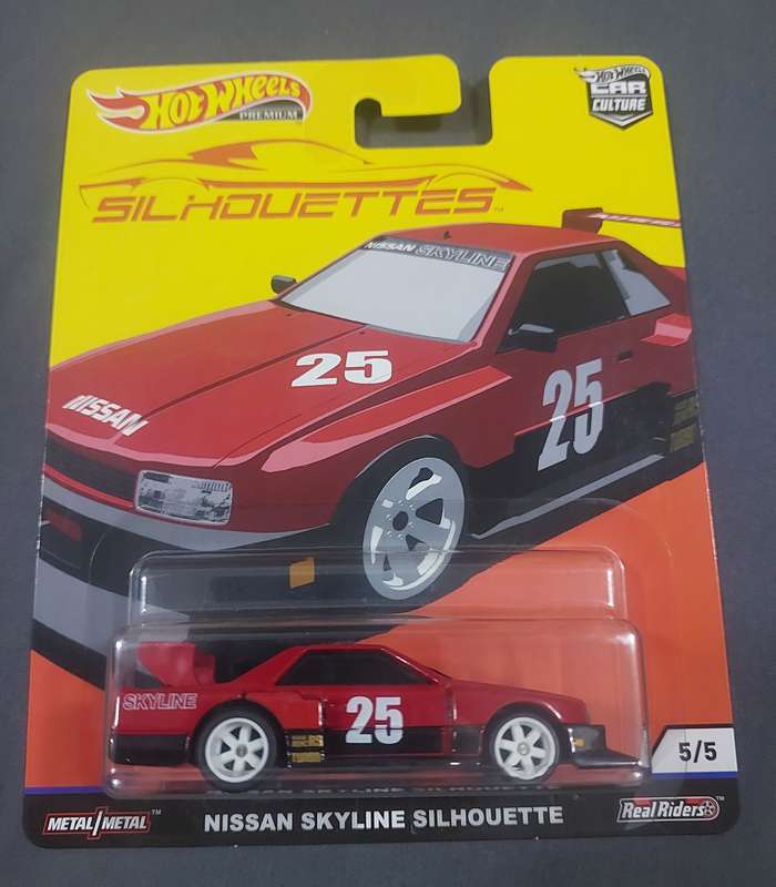 Hot Wheels Nissan Skyline Silhouette (Car Culture - Real Riders)
