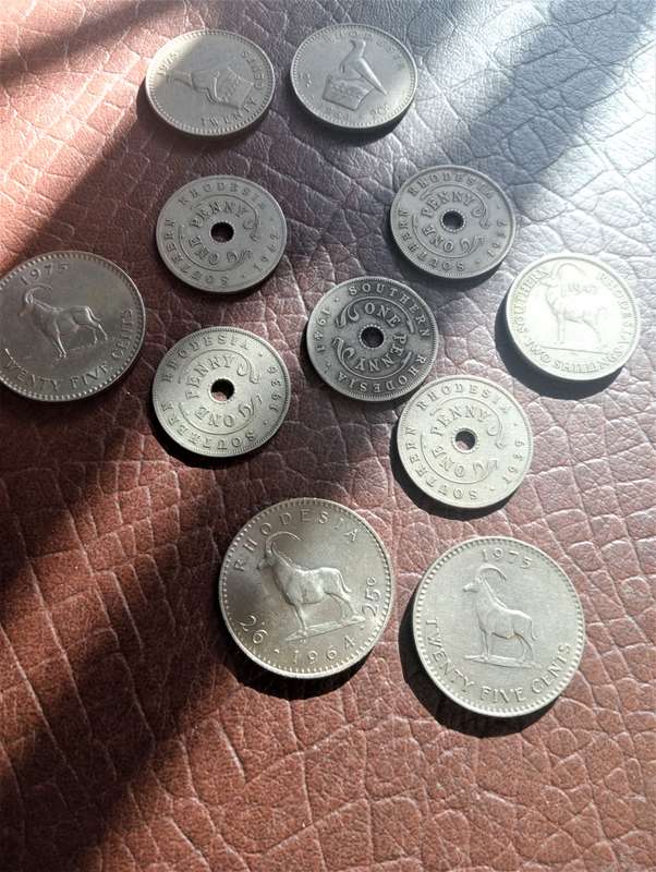 Hoard of Rhodesian Coins