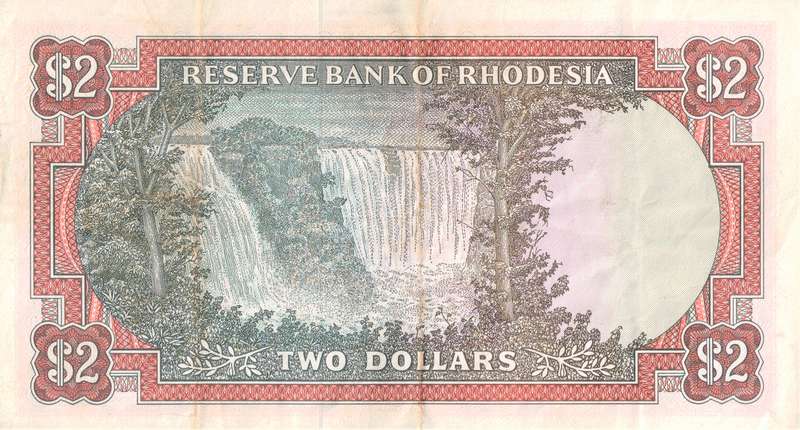 Higher Grade Reserve Bank of Rhodesia Banknotes