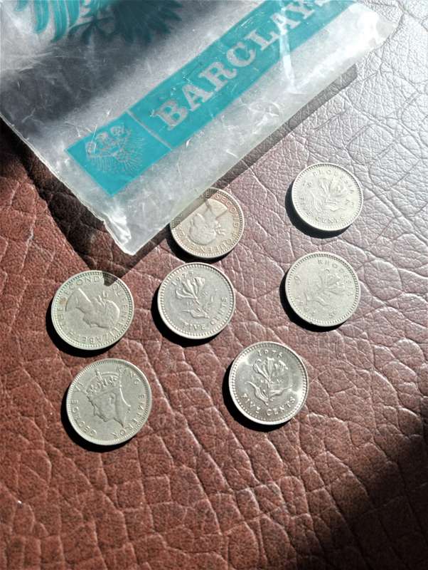 Hoard of Rhodesian Coins