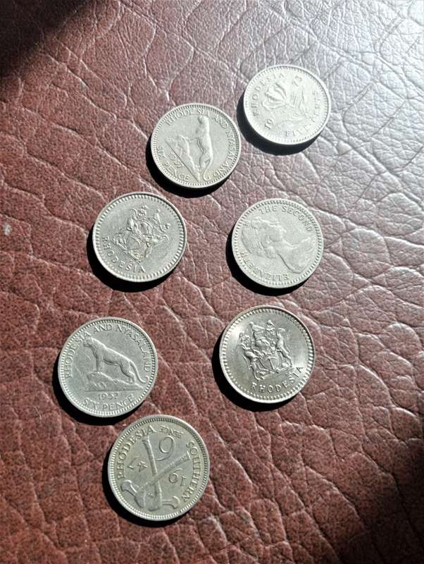 Hoard of Rhodesian Coins