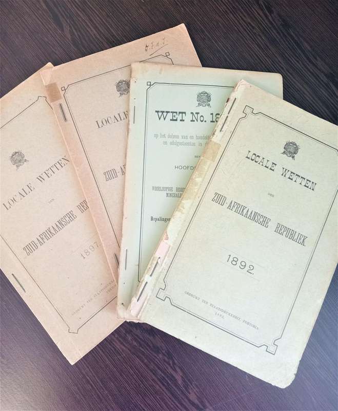 Locale Wetten der Zuid-Afrikaansche Republiek, + Wet No. 18, 1892
