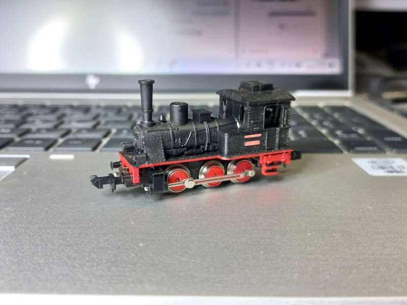 Minitrix  N 2913 Steam 0-6-0 Locomotive Little Donkey