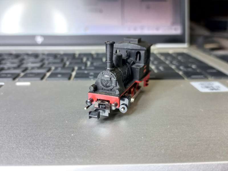 Minitrix  N 2913 Steam 0-6-0 Locomotive Little Donkey