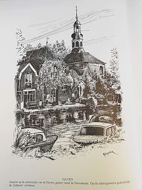 Zwerftochten door Leiden Pentekeningen van Frederik Kenner