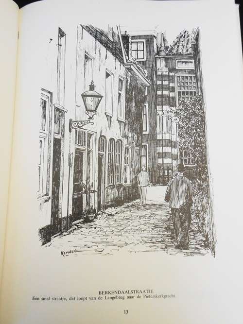 Zwerftochten door Leiden Pentekeningen van Frederik Kenner