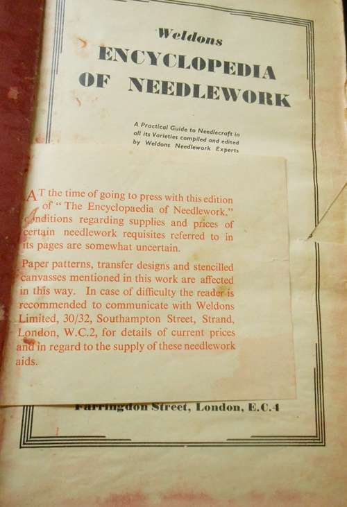 Weldons Encyclopedia of Needlework
