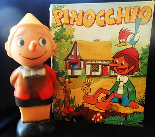 Pinocchi Deur Carlo ColodiIn Afrikaans deur Leon Rousseau Pinocchio figuur ingesluit