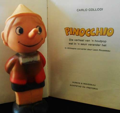 Pinocchi Deur Carlo ColodiIn Afrikaans deur Leon Rousseau Pinocchio figuur ingesluit