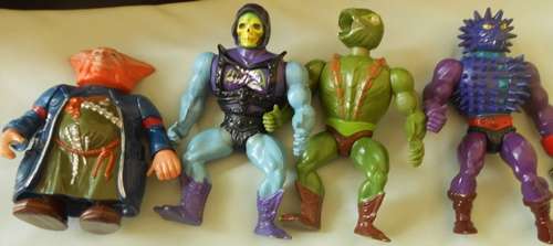 Masters Of The Universe  He Man Figures - Four figures, Gwildor, Skeletor, Kobra Khan and Spikor