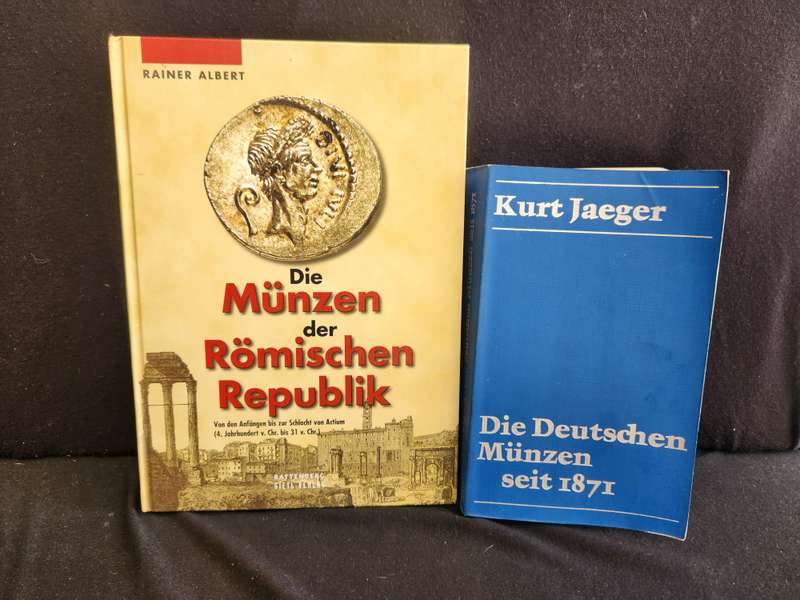 LATE ENTRY ( 2X GERMAN COIN COLLECTORS BOOKS