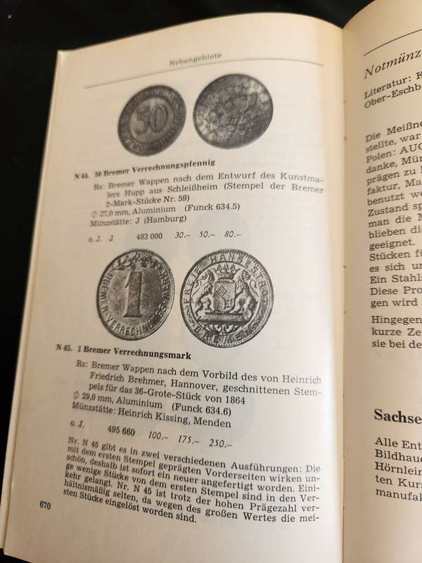 LATE ENTRY ( 2X GERMAN COIN COLLECTORS BOOKS