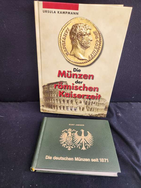 2x GERMAN COIN BOOKS