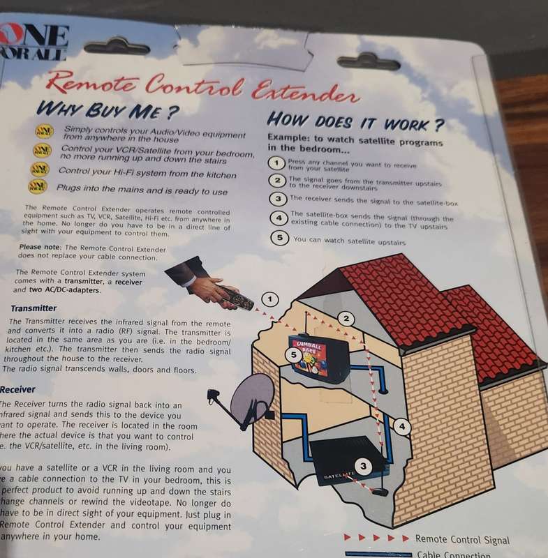 REMOTE CONTROL EXTENDER