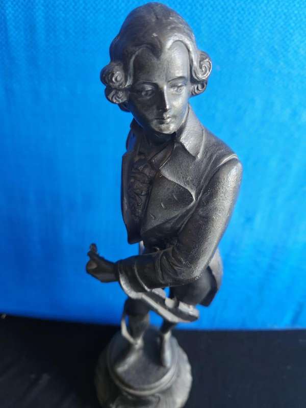 BRONZE SPELTER FIGURINE