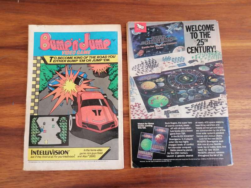 2 x DC WARLORD COMICS (1984 /1988)