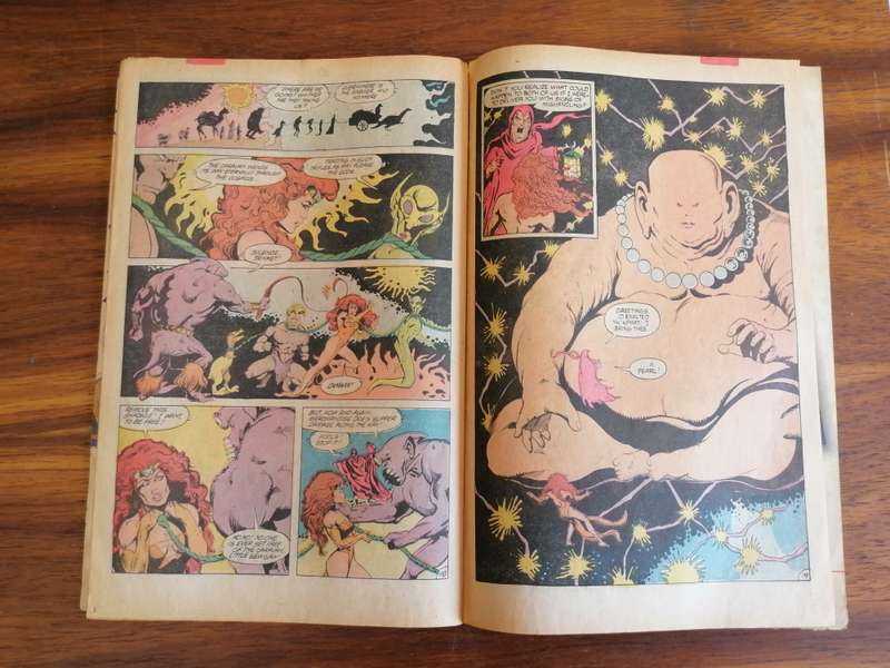 2 x DC WARLORD COMICS (1984 /1988)