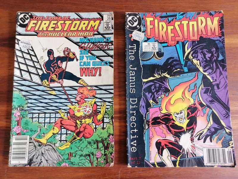 2 X DC COMIC ,S FIRESTORM