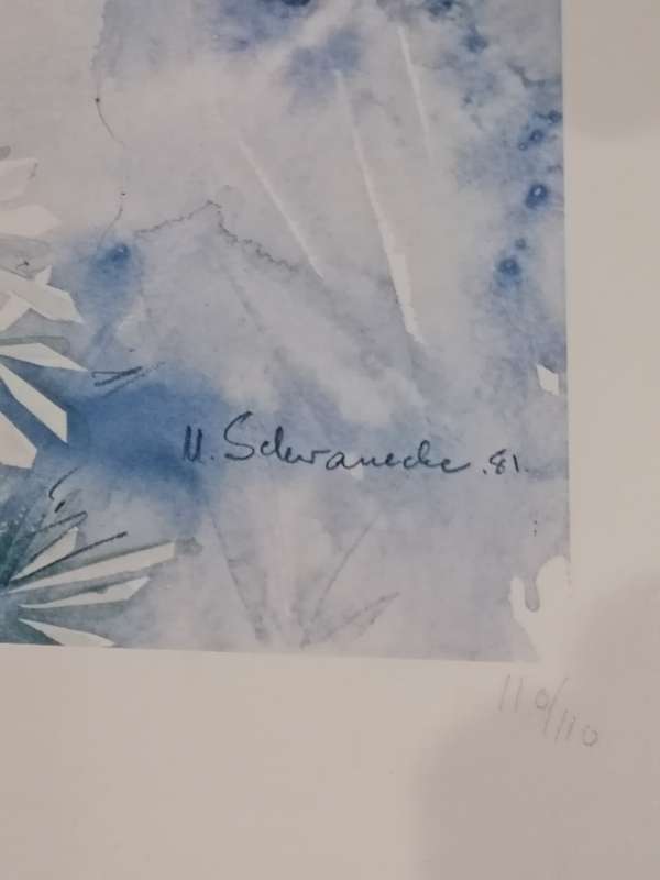 ULRICH SWANECKHE LIMITED EDITION PRINT