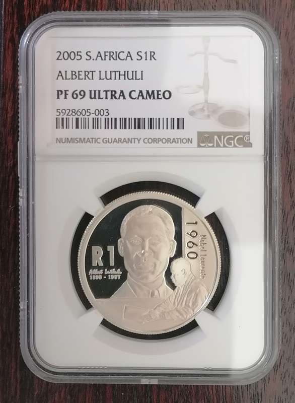 2005 SILVER R1 ALBERT LUTHULI PF 69 UC