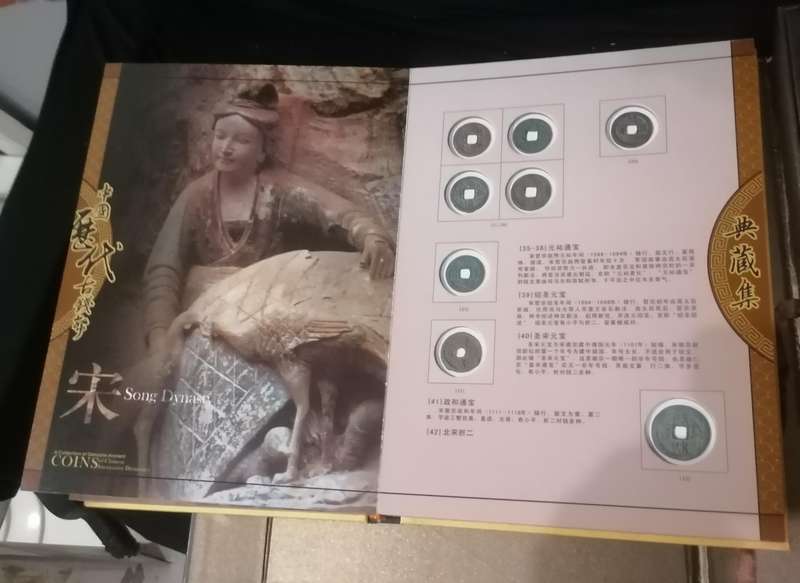 A COLLECTION OF GENUINE ANCIENT COINS OF CHINESE SUCCESSIVE DYNASTIES