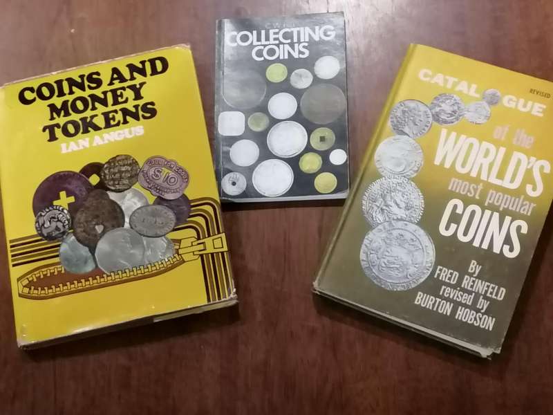 3 x COIN COLLECTORS BOOKS