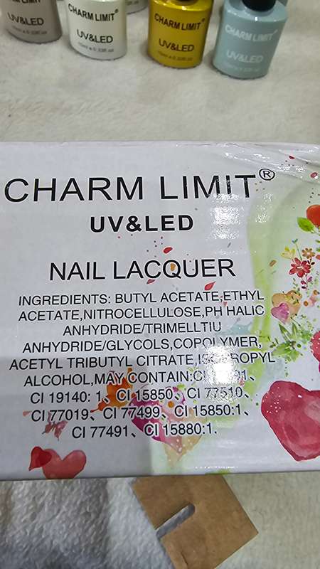 12 PIECE CHARM LIMIT UV & LED NAIL POLISH