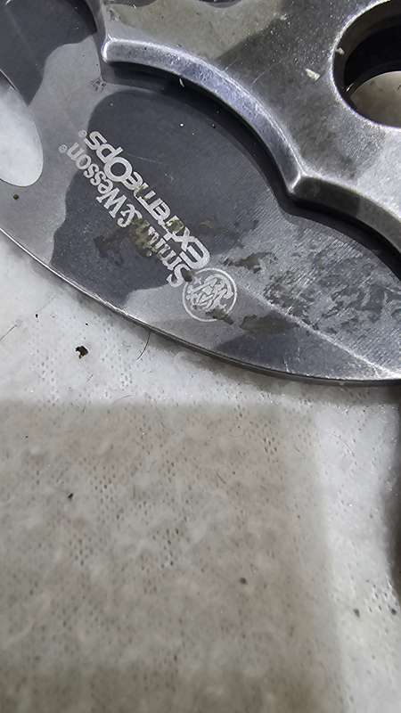 SMITH& WESSON EXTREME OPS URBAN CAMO KARAMBIT KNIFE