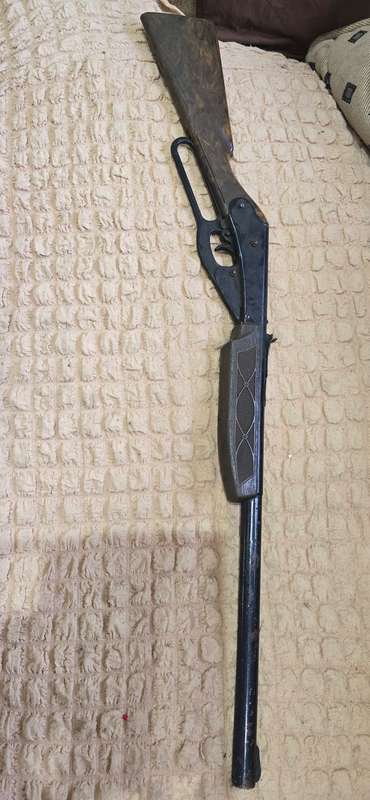 VINTAGE DAISY GUN(DAISY 111B,ROGERS AR-USA STEEL AIR GUNSHOT)C DESCRIPTION