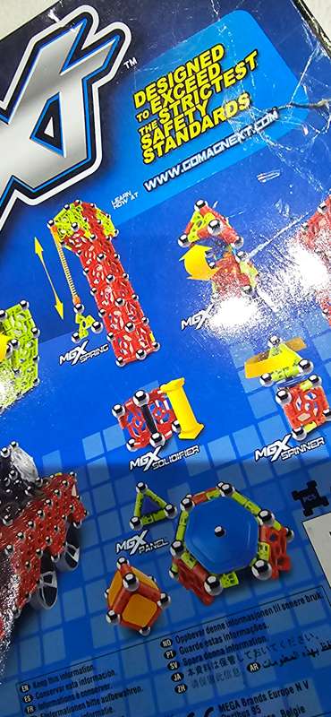MAGNEX NUEVO SYSTEM MEGA BLOX(LAB CERTIFIED)