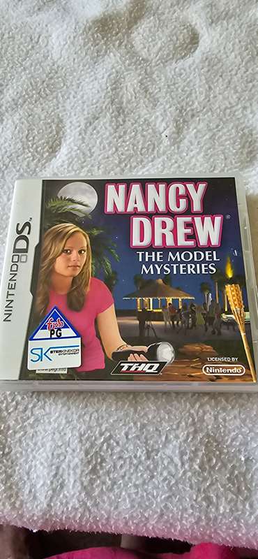 NANCY DREW THE MODEL MYSTERIES NINTENDO DS GAME